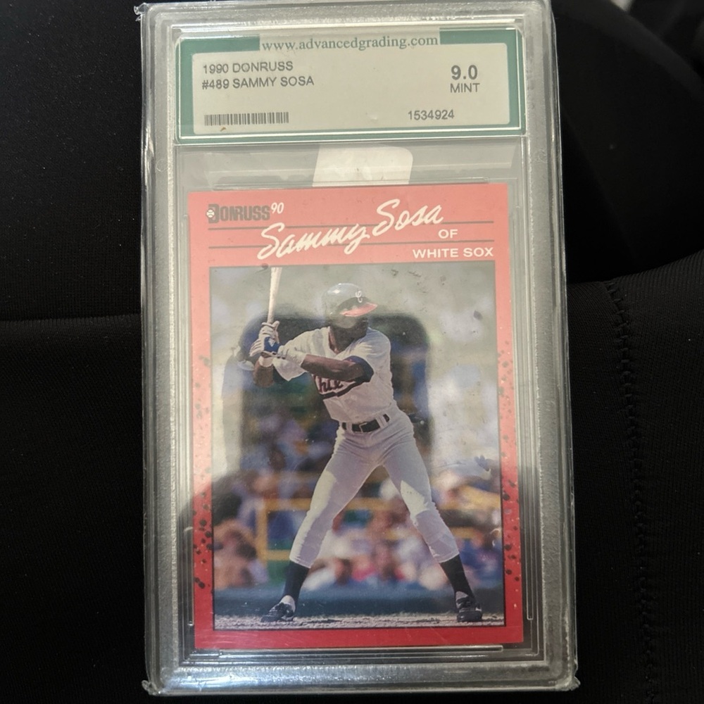 1990 Donruss Sammy Sosa Baseball Card